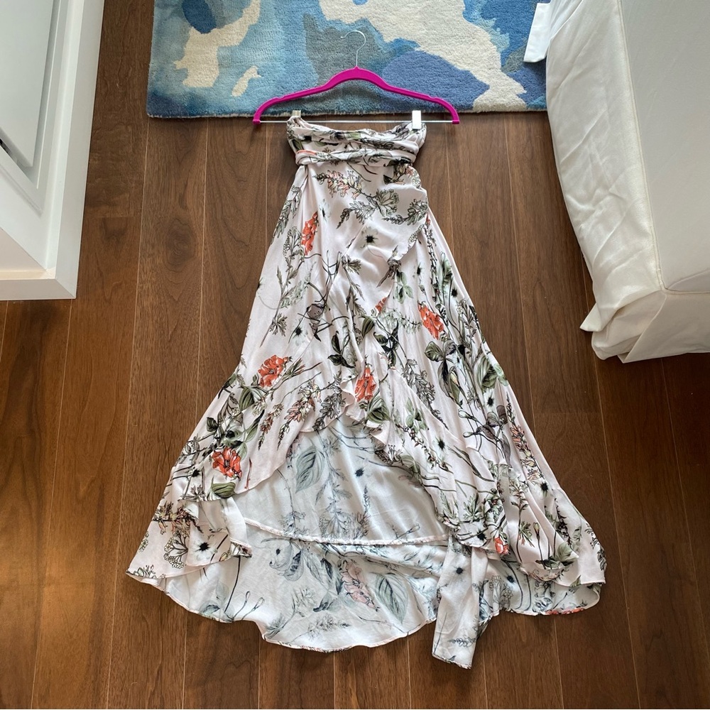 Elan maxi wrap skirt size small s new without tags